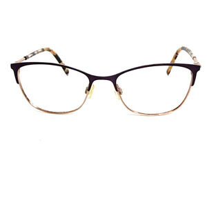 Humphrey's Eyeglasses Frames Only, 592052 50/PUR, 50-16-135, Purple/Gold H19660